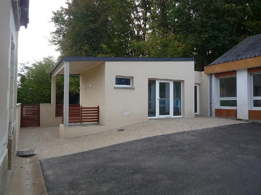 Extension - Sanitaire d'une école à Reugny