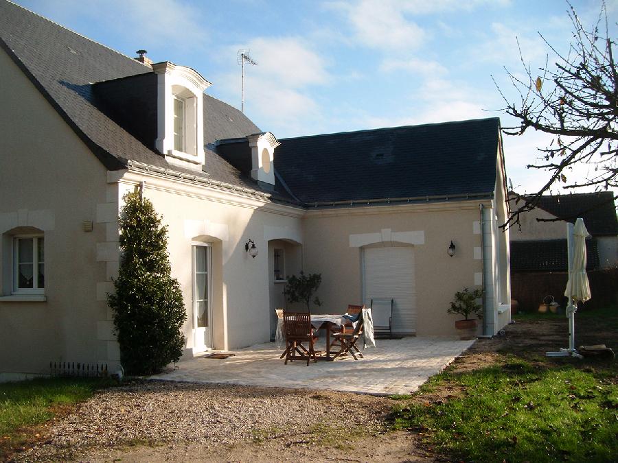 Extension d'une maison (Montlouis)