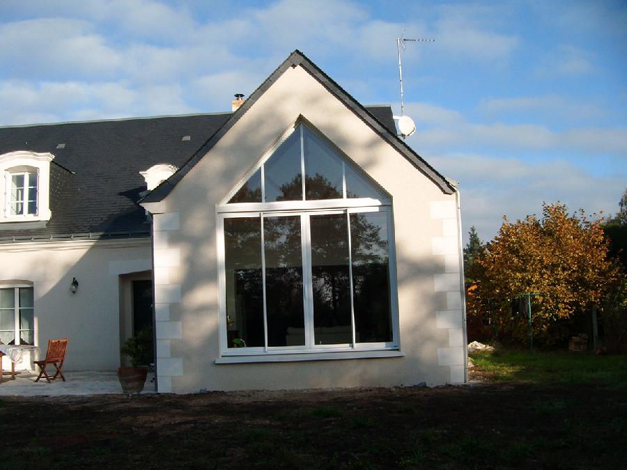 Extension d'une maison (Montlouis)