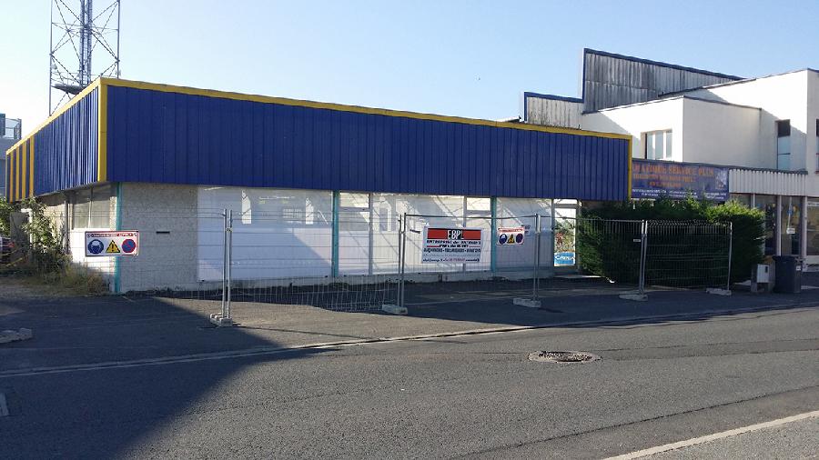 Rénovation magasin à St Pierre des Corps - AVANT