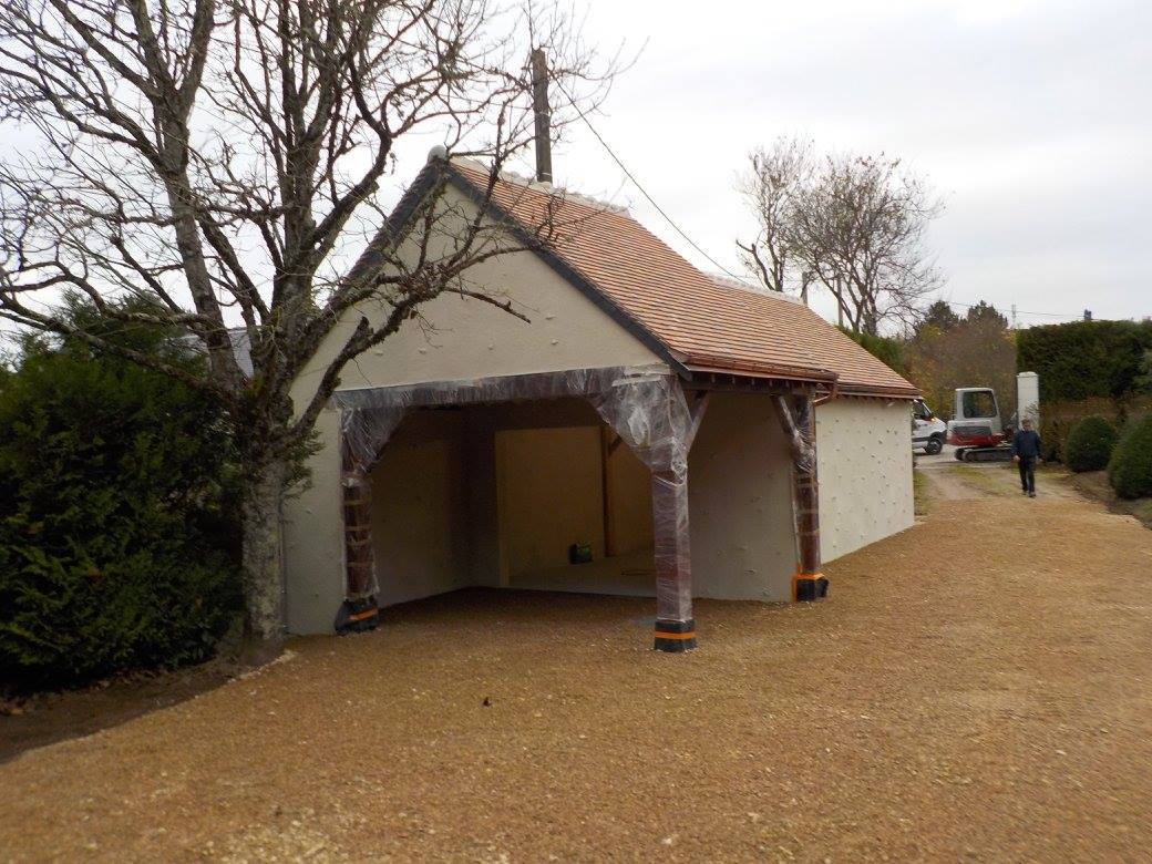 Construction d’un garage et d’un carport à Monts