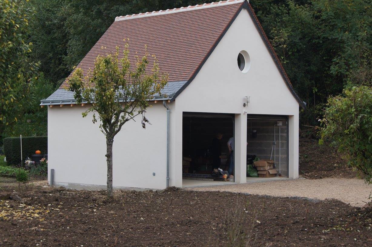 Extension d’une maison et construction d’un garage à Vouvray