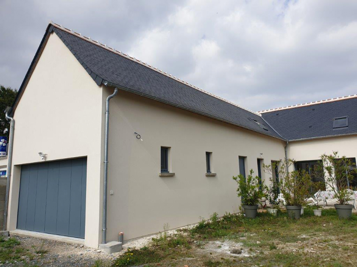 Rénovation et extension d’une maison d’habitation à Parçay Meslay