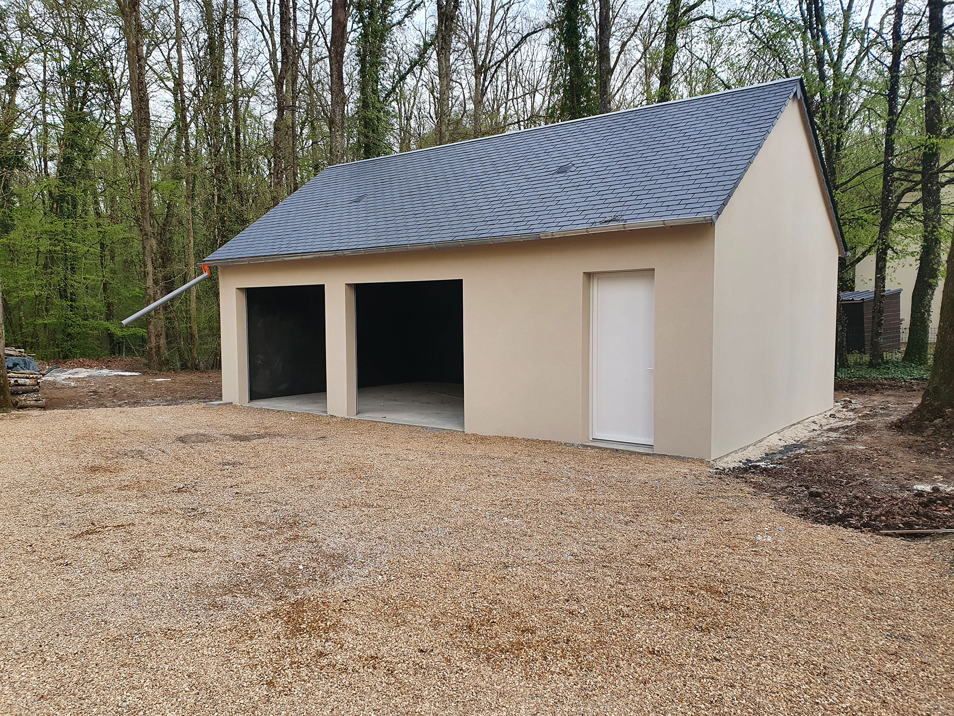 Construction d’un garage à Veigné