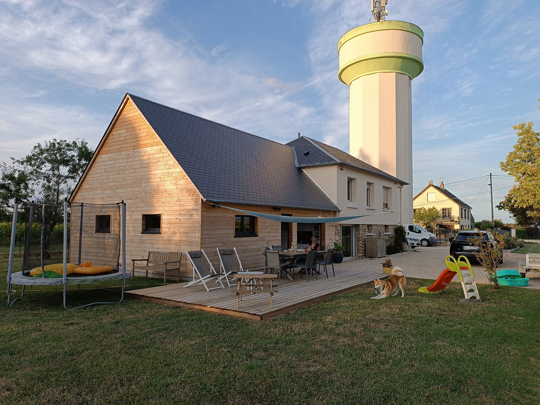 Extension d’une maison d’habitation à Noizay